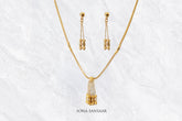 Sunbeam Drizzle Necklace Set | Sona Sansaar